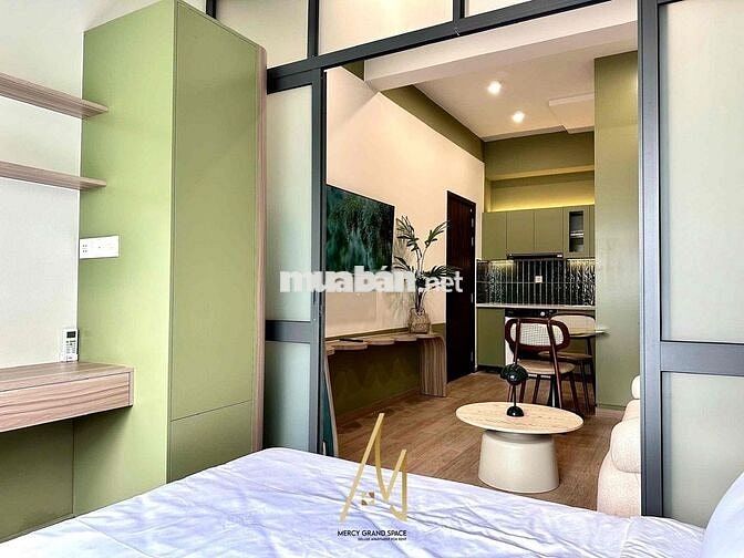 ❤️‍🔥DỰ ÁN MỚI QUẬN 7 - 1PN VÁCH KÍNH FULL NỘI THẤT CAO CẤP gần Lotte, PMH