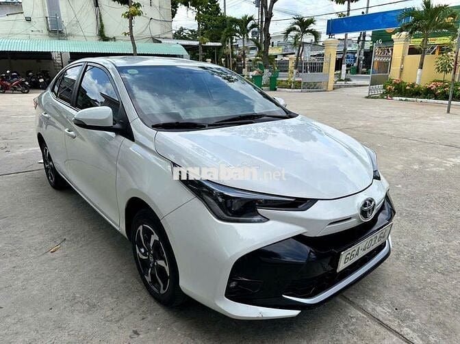 TOYOTA VIOS CVT 2024 TỰ ĐỘNG, FORM MỚI 1 CHỦ
