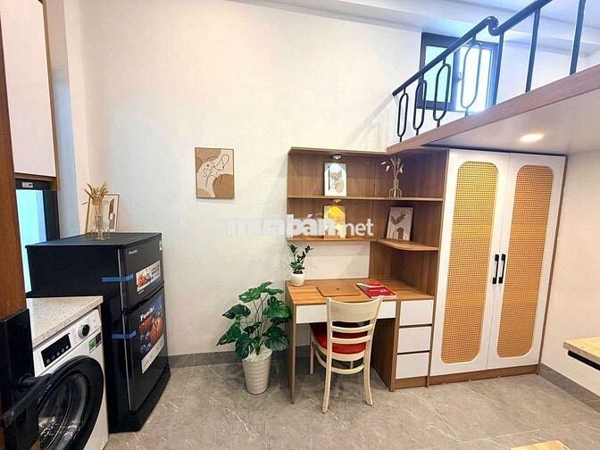 Siêu phẩm CCMN Mới full đồ. có gác xép, máy giặt tại Lương Thế Vinh