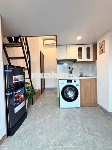 Siêu phẩm CCMN Mới full đồ. có gác xép, máy giặt tại Lương Thế Vinh
