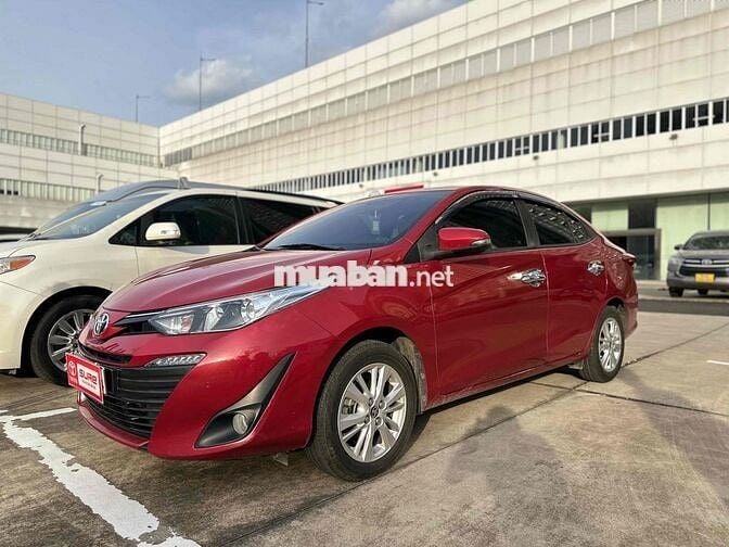 Toyota Vios G 2020 Tự động 83.000 km Đỏ