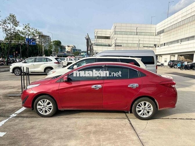 Toyota Vios G 2020 Tự động 83.000 km Đỏ