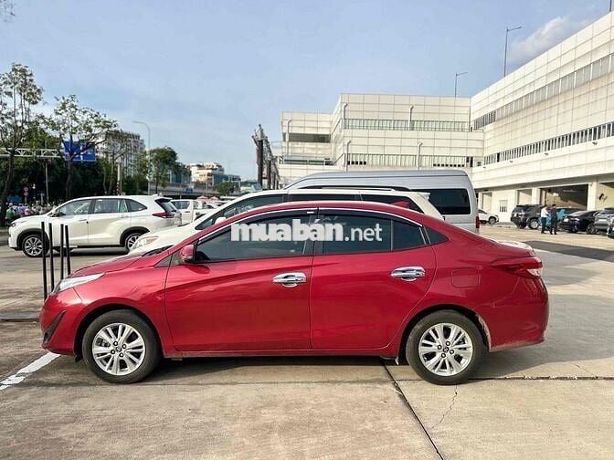 Toyota Vios G 2020 Tự động 83.000 km Đỏ
