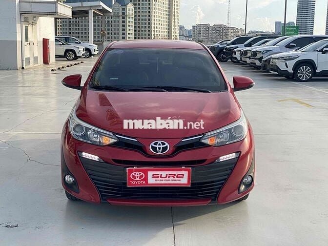 Toyota Vios 1.5G CVT 2020 Đỏ Tự động 83.000km