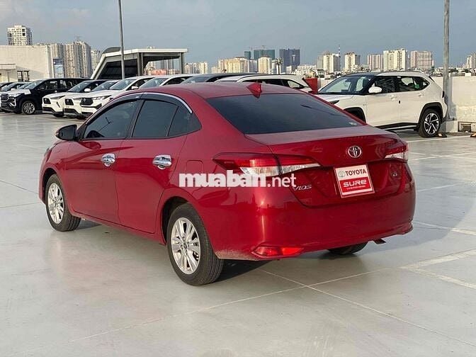 Toyota Vios 1.5G CVT 2020 Đỏ Tự động 83.000km