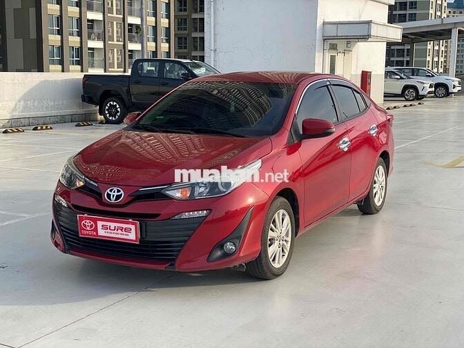 Toyota Vios 1.5G CVT 2020 Đỏ Tự động 83.000km