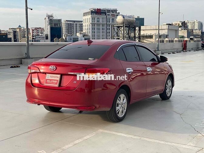 Toyota Vios 1.5G CVT 2020 Đỏ Tự động 83.000km