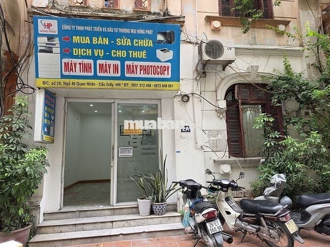 Văn phòng mặt đường/ngõ lớn tại số 46, Phố Quan Nhân, 8.8 triệu, 50m2