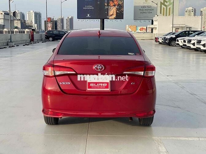 Toyota Vios 1.5G CVT 2020 Đỏ Tự động 83.000km