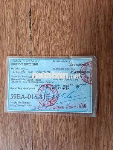 SYM Elite Trắng xanh Xe tay ga