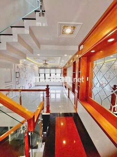 Nhà MTKD Khu Gò Xoài.BHHA. DT:4 x 16 trêt lửng 3lầu ST 4PN 5WC