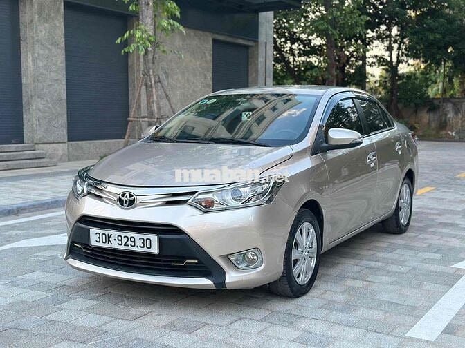 Toyota Vios G 2017 Vàng cát Việt Nam