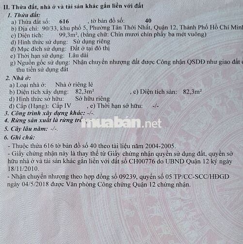 Chính chủ bán 2 căn nhà hẻm Phan Văn Hớn, vừa ở vừa cho thuê