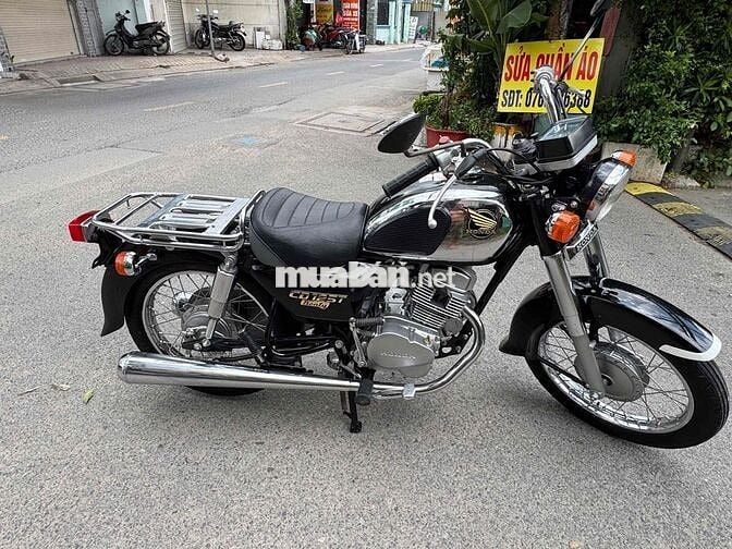 Honda CD125 Benly Đen Nhật Bản