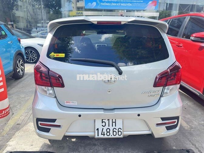 Toyota Wigo 1.2AT 2019 Số tự động Bạc