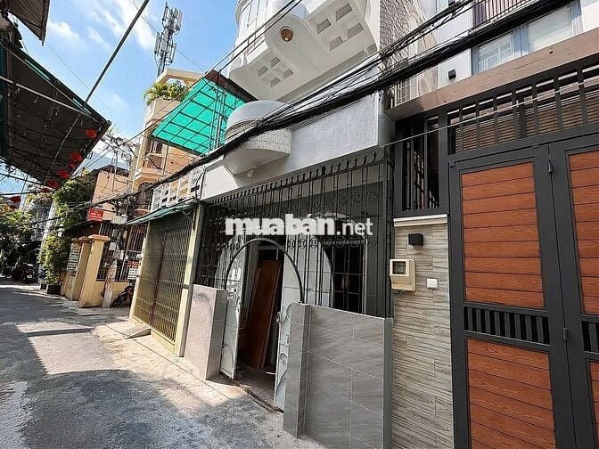 Cho thuê nhà mới 100% Lạc Long Quân, 2 tầng, 4 x 10, Hẻm rộng, thông