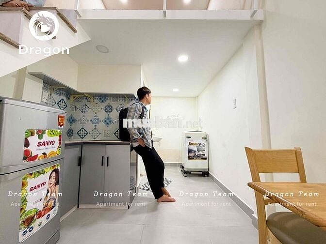 Phòng Duplex Gác 2M - Full Nội Thất, Sát bên lotte, ĐH TDTU Quận 7