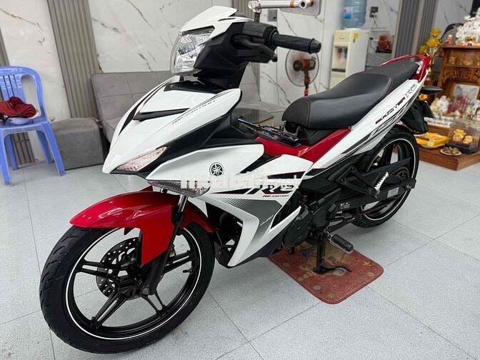 Yamaha Exciter 150 2018 Trắng đỏ B65 Góp cần cccd