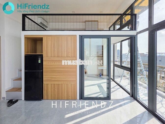 CĂN HỘ 2 PHÒNG NGỦ LOFT MỚI XÂY – KÍNH CHẠM TRẦN| LÂM VĂN BỀN, QUẬN 7