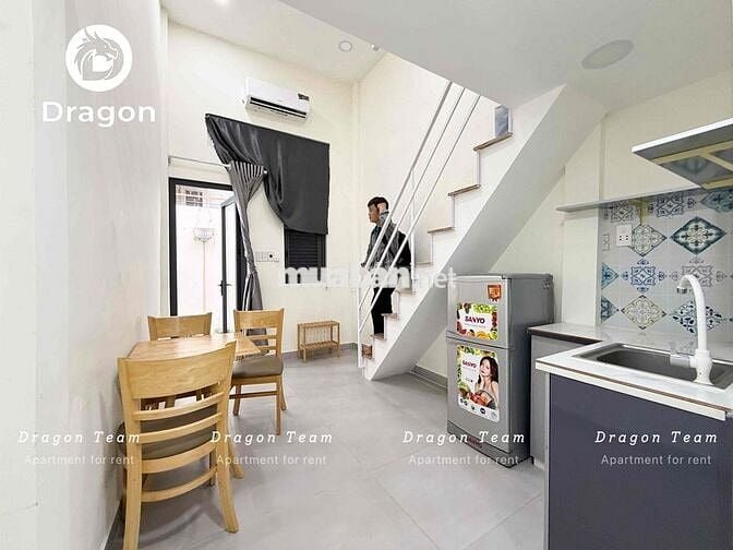 Phòng Duplex Gác 2M - Full Nội Thất, Sát bên lotte, ĐH TDTU Quận 7