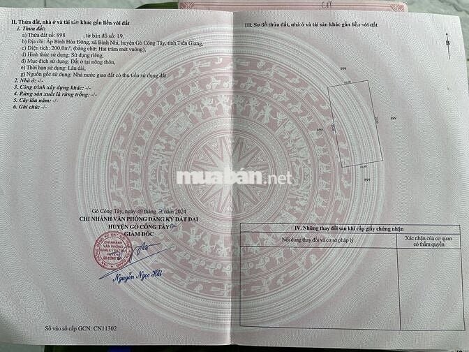 SỞ HỮU MẢNH ĐẤT VỚI GIÁ HƠN CHỈ 1 TRIỆU ĐỒNG