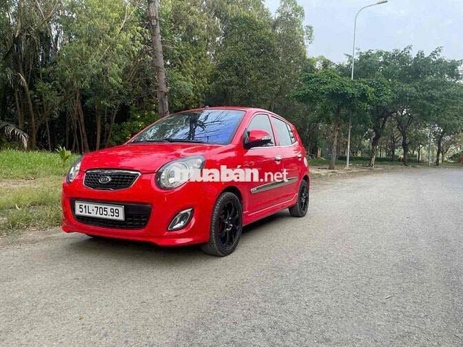 Kia Morning 2010 Tự động Đỏ