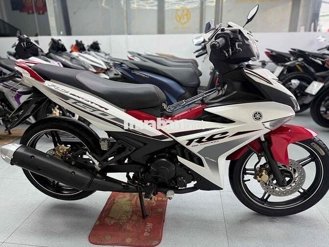 Yamaha Exciter 150 2018 Trắng đỏ B65 Góp cần cccd