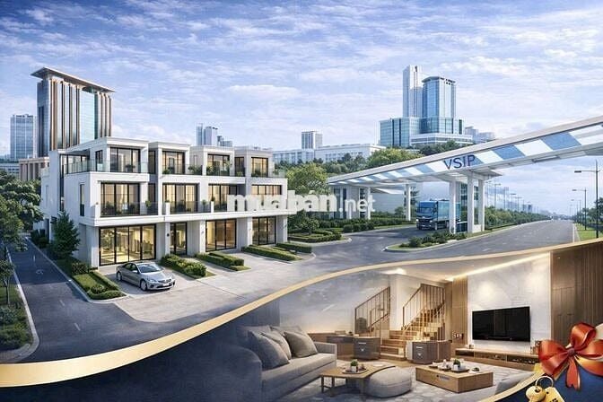 Chỉ 397tr nhận NHÀ Ở XÃ HỘI KCN VSIP2-SỐ LƯỢNG CÓ  HẠN