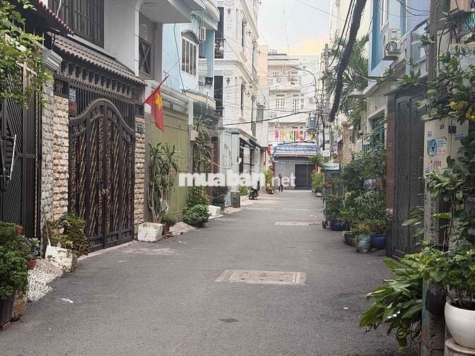 NHÀ NGUYỄN THƯỢNG HIỀN BÌNH THẠNH HẺM XE HƠI 3 TẦNG ST 3.4 TỶ TL