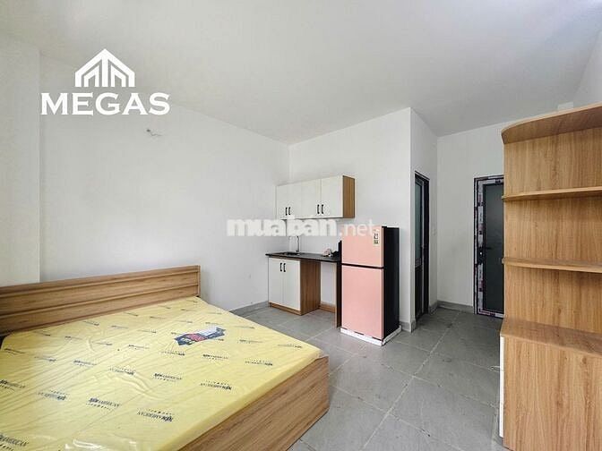 STUDIO BAN CÔNG FULL NỘI THẤT NGAY NGÃ TƯ BÌNH THÁI - TRƯỜNG THỌ