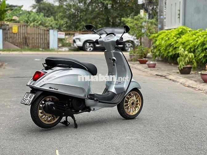 Piaggio Sprint 125 IGET ABS 2020 Bạc Posche