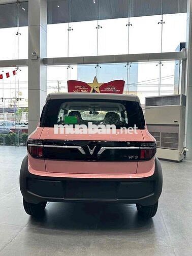 VINFAST VF 3 ECO HỒNG I SẴN 01 XE GIAO NGAY