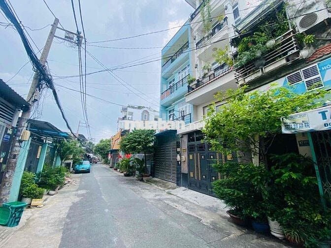 BÁN NHÀ 4 tầng. 60m2. đường rộng 8m tại NGUYỄN SỸ SÁCH. F15. TÂN BÌNH
