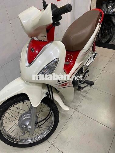 SYM Angela 50cc 2016 Trắng Đỏ