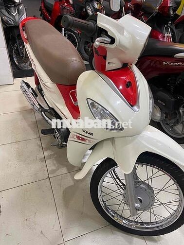 SYM Angela 50cc 2016 Trắng Đỏ