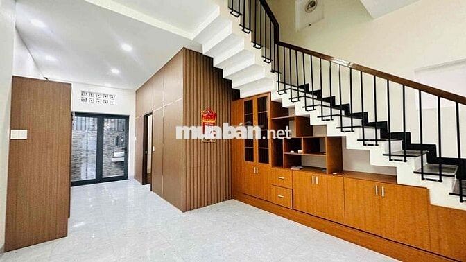 🍀Bán nhà 3 tầng KĐT An Bình Tân full nội thất gỗ giá 9.5 tỷ đã có sổ c