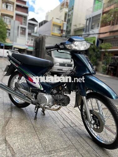 Honda Wave Alpha Xanh vô 4 món china bstp