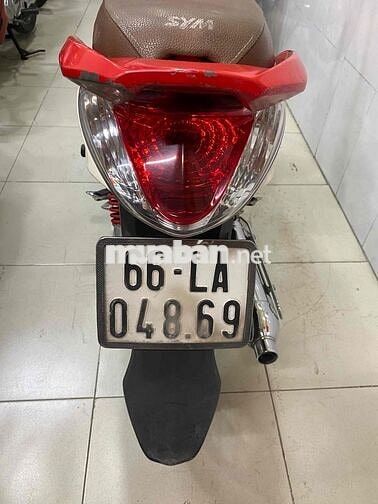 SYM Angela 50cc 2016 Trắng Đỏ