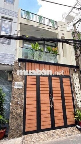 NHÀ ĐẸP Ở NGAY, HẺM XE HƠI, 120m2, 3PN 3WC, FULL NỘI THẤT CAO CẤP