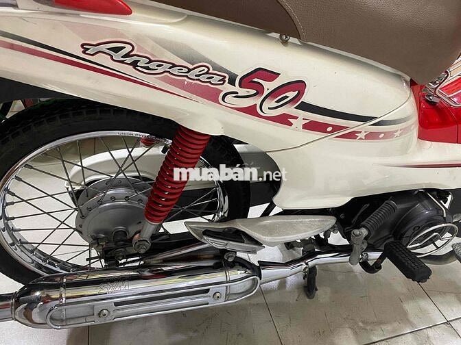 SYM Angela 50cc 2016 Trắng Đỏ