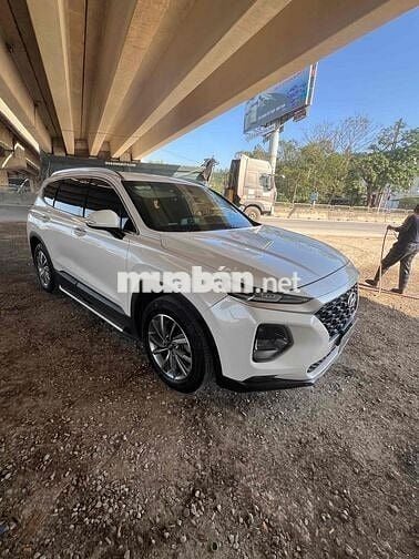 Hyundai Santafe 2019 Xăng Trắng 110.000 km