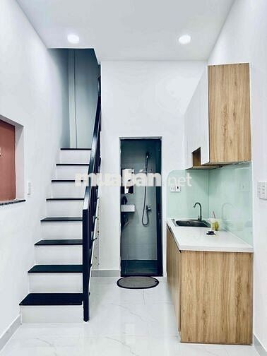 2,09 tỷ Chu Văn An, Bình Thạnh, 3 tầng 2 PN, ngay Học viện Cán Bộ