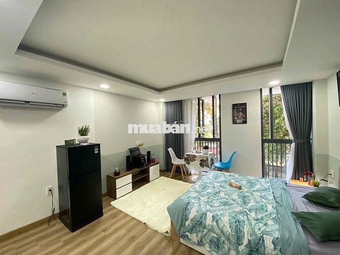 CHO THUÊ CHUNG CƯ MINI / BAN CÔNG THOÁNG - TOÀ NHÀ MẶT TIỀN THANG MÁY