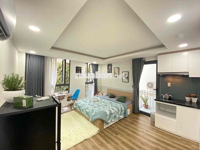 CHO THUÊ CHUNG CƯ MINI / BAN CÔNG THOÁNG - TOÀ NHÀ MẶT TIỀN THANG MÁY