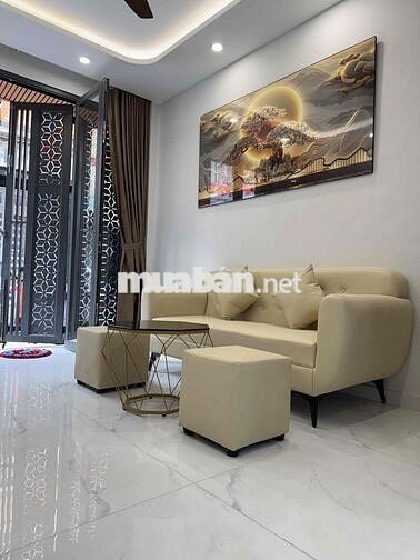Chính chủ cho thuê nhà mới xây, hình thật, 4 tầng, hẻm xe hơi thông