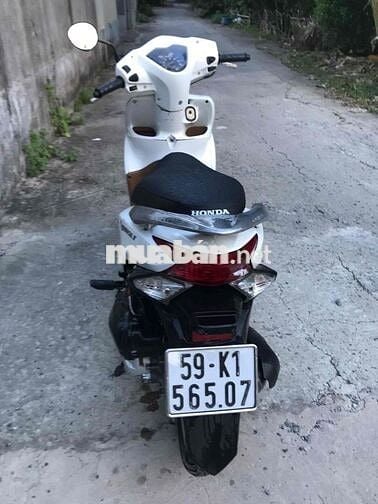Honda Vision 2013 Trắng Bs Tphcm Giấy Tờ Đây Đu.