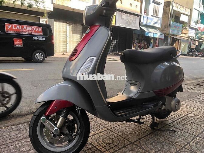 Piaggio Vespa LX150 2009 Xám đỏ