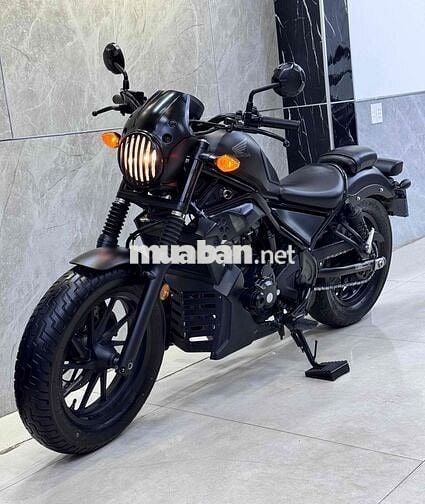 Honda Rebel 300 Đen Xe côn tay