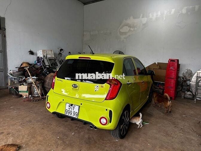Kia Morning SI 2016 Tự động Vàng chanh 51000 km