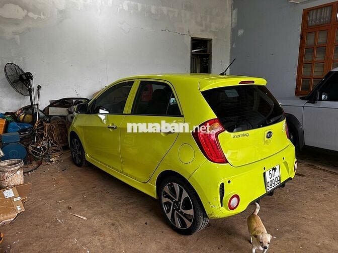 Kia Morning SI 2016 Tự động Vàng chanh 51000 km